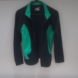 Black and Green Women's Jacket